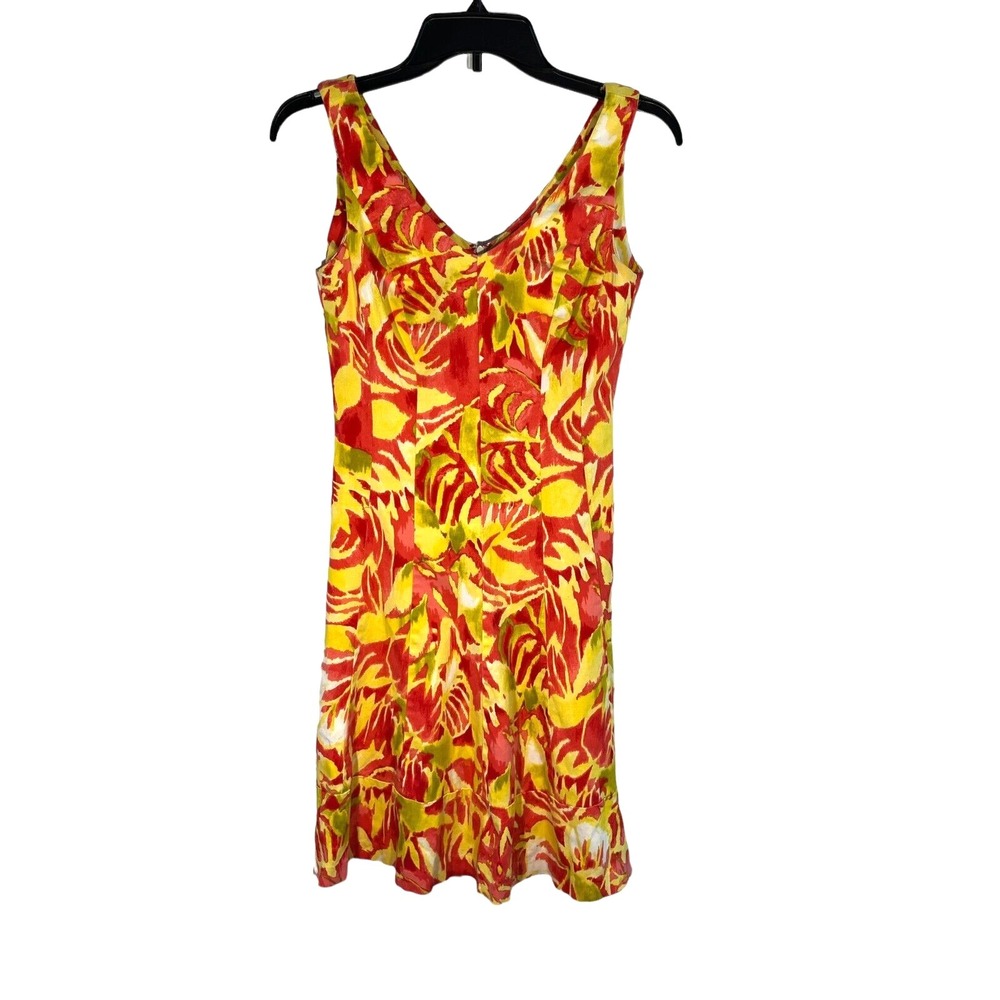Lauren Ralph Lauren Women's Sleeveless Short Dress Zipper Back 4
